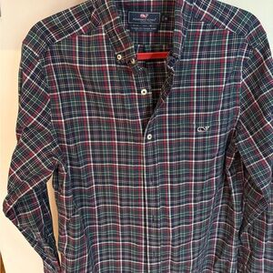 Vineyard Vines Men's Multicolor Plaid Shirt